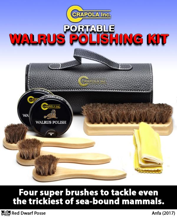 Portable Walrus Polishing Kit